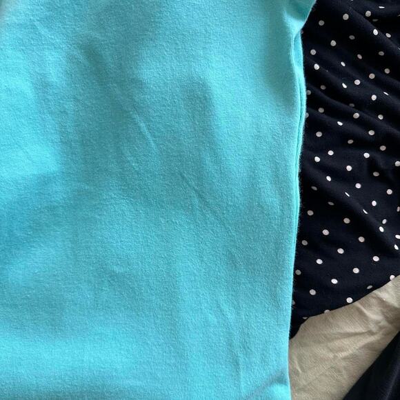 Vintage turquoise blue short sleeve baby tee - Picture 8 of 9